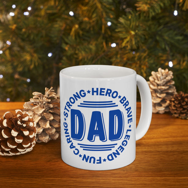 Dad: The Legend" Mug - Celebrate Your Hero Every Day (11oz, 15oz) Mug Printify 