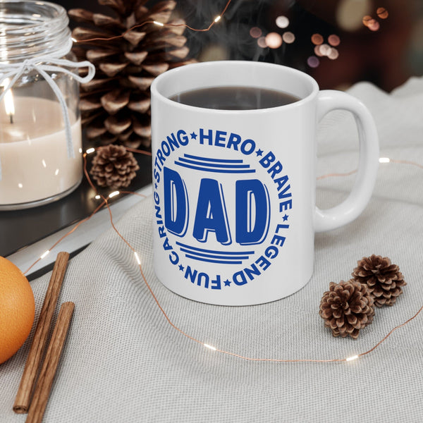 Dad: The Legend" Mug - Celebrate Your Hero Every Day (11oz, 15oz) Mug Printify 