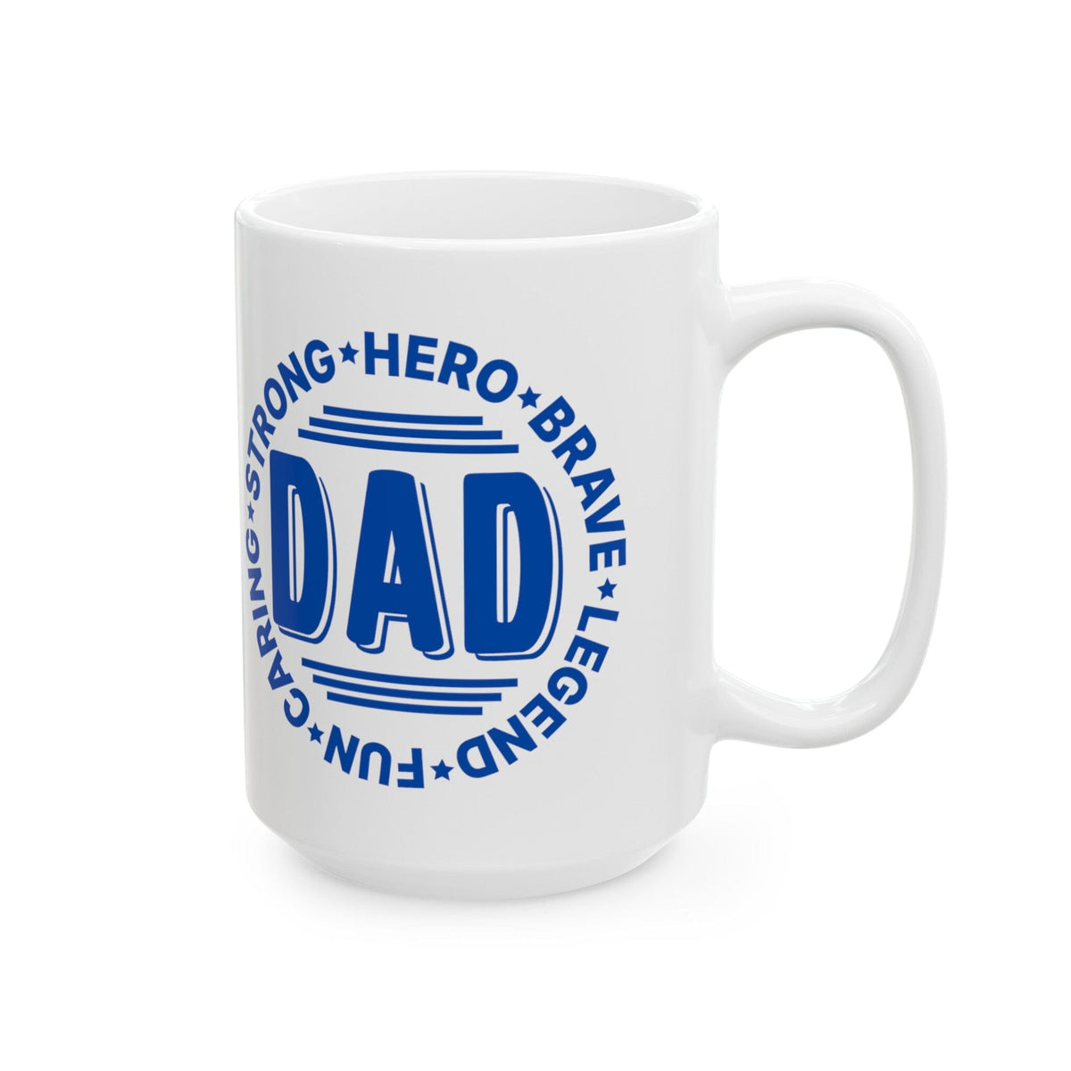 Dad: The Legend" Mug - Celebrate Your Hero Every Day (11oz, 15oz) Mug Printify 