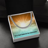 Divine Elegance: The Resurrection Cuban Link Chain – A Symbol of Faith and Fashion Jewelry/Cubanlink ShineOn Fulfillment 