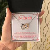 Embrace of Eternity: Interlocking Hearts Necklace - A Symbol of Undying Love Jewelry/InterlockingHearts ShineOn Fulfillment Polished Stainless Steel & Rose Gold Finish Standard Box 