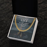 Empower Elegance: The Inspirational Cuban Link Chain - Embrace Life's Bold Journey Jewelry/Cubanlink ShineOn Fulfillment 