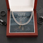 Empower Elegance: The Inspirational Cuban Link Chain - Embrace Life's Bold Journey Jewelry/Cubanlink ShineOn Fulfillment 