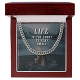 Empower Elegance: The Inspirational Cuban Link Chain - Embrace Life's Bold Journey Jewelry/Cubanlink ShineOn Fulfillment 