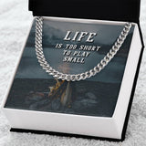 Empower Elegance: The Inspirational Cuban Link Chain - Embrace Life's Bold Journey Jewelry/Cubanlink ShineOn Fulfillment Stainless Steel Standard Box 