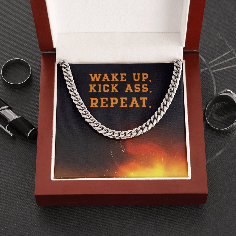 Empower Link Necklace: Unleash Your Strength Every Day Jewelry/Cubanlink ShineOn Fulfillment 