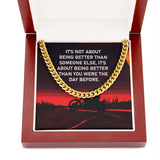 Empowerment Elegance: The Inspirational Cuban Link Chain Necklace Jewelry/Cubanlink ShineOn Fulfillment 