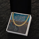 Empowerment Elegance: The Inspirational Cuban Link Chain Necklace Jewelry/Cubanlink ShineOn Fulfillment 