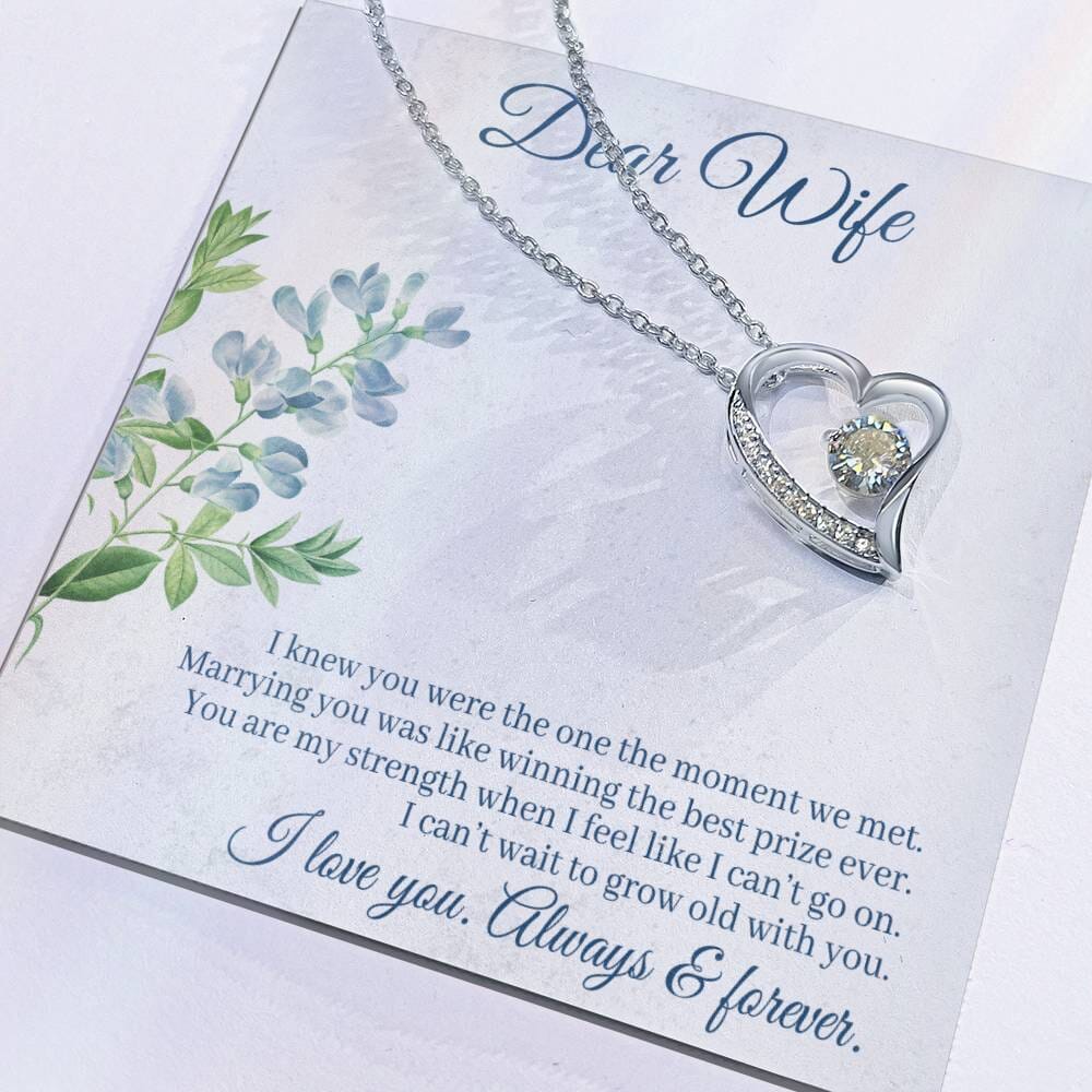 Enchanted Heart: The Forever Love Necklace - A Symbol of Eternal Devotion Jewelry/ForeverLove ShineOn Fulfillment 