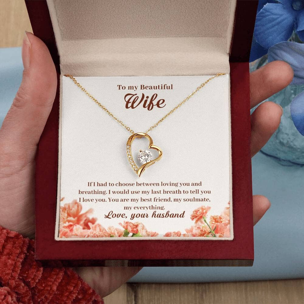 Enchanted Heart: The Ultimate Expression of Eternal Love Necklace Jewelry/ForeverLove ShineOn Fulfillment 18k Yellow Gold Finish Luxury Box 