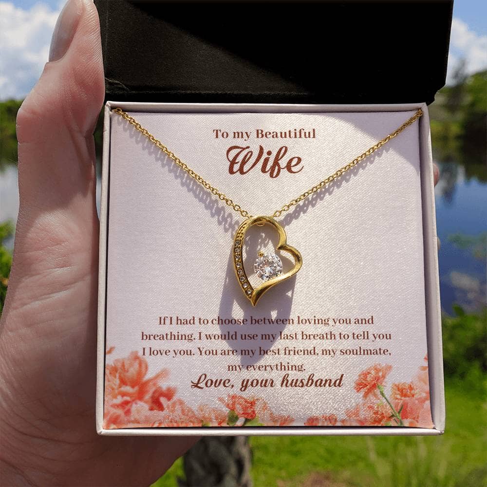 Enchanted Heart: The Ultimate Expression of Eternal Love Necklace Jewelry/ForeverLove ShineOn Fulfillment 18k Yellow Gold Finish Standard Box 