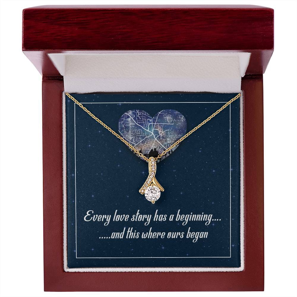 Enchanted Love Story Necklace: Begin Your Tale of Timeless Romance Jewelry/AlluringBeauty ShineOn Fulfillment 