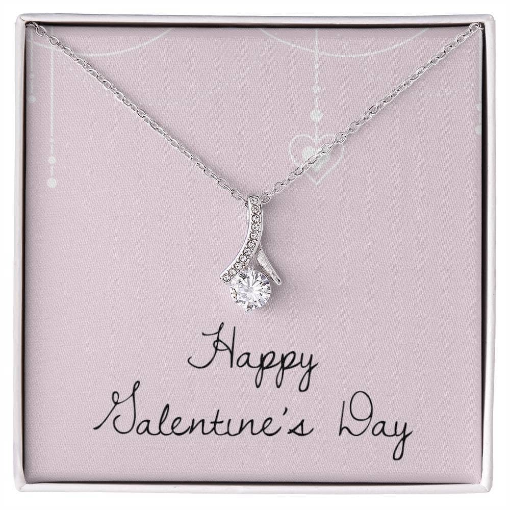 Enchanting Hearts Necklace: Sparkle Her Valentine's Day with Timeless Elegance Jewelry/AlluringBeauty ShineOn Fulfillment 