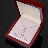 Enchanting Hearts Necklace: Sparkle Her Valentine's Day with Timeless Elegance Jewelry/AlluringBeauty ShineOn Fulfillment 