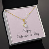 Eternal Love Ribbon Necklace: A Timeless Symbol of Unending Devotion