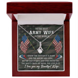 Enduring Love Pendant: A Tribute to the Strength and Grace of an Army Wife Jewelry/AlluringBeauty ShineOn Fulfillment 