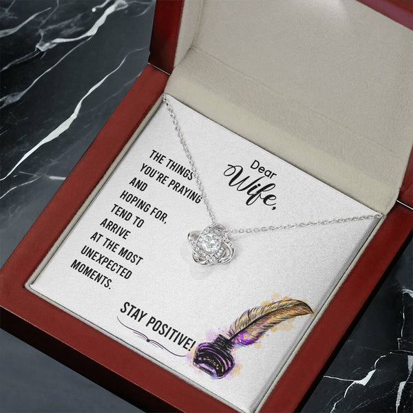 Enduring Love: The Infinite Bond Love Knot Necklace Jewelry/LoveKnot ShineOn Fulfillment 