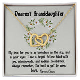 Eternal Bond Interlocking Hearts Necklace: A Grandparent's Endless Love Jewelry/InterlockingHearts ShineOn Fulfillment 