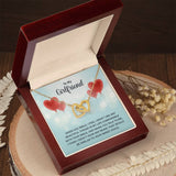 Eternal Bond: Interlocking Hearts Necklace with Love Note Jewelry/InterlockingHearts ShineOn Fulfillment 