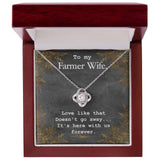 Eternal Bond Love Knot Necklace: A Timeless Symbol of Unbreakable Love Jewelry/LoveKnot ShineOn Fulfillment 