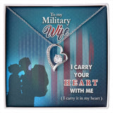 Eternal Bond Necklace: A Tribute to the Heart of a Military Wife Jewelry/ForeverLove ShineOn Fulfillment 