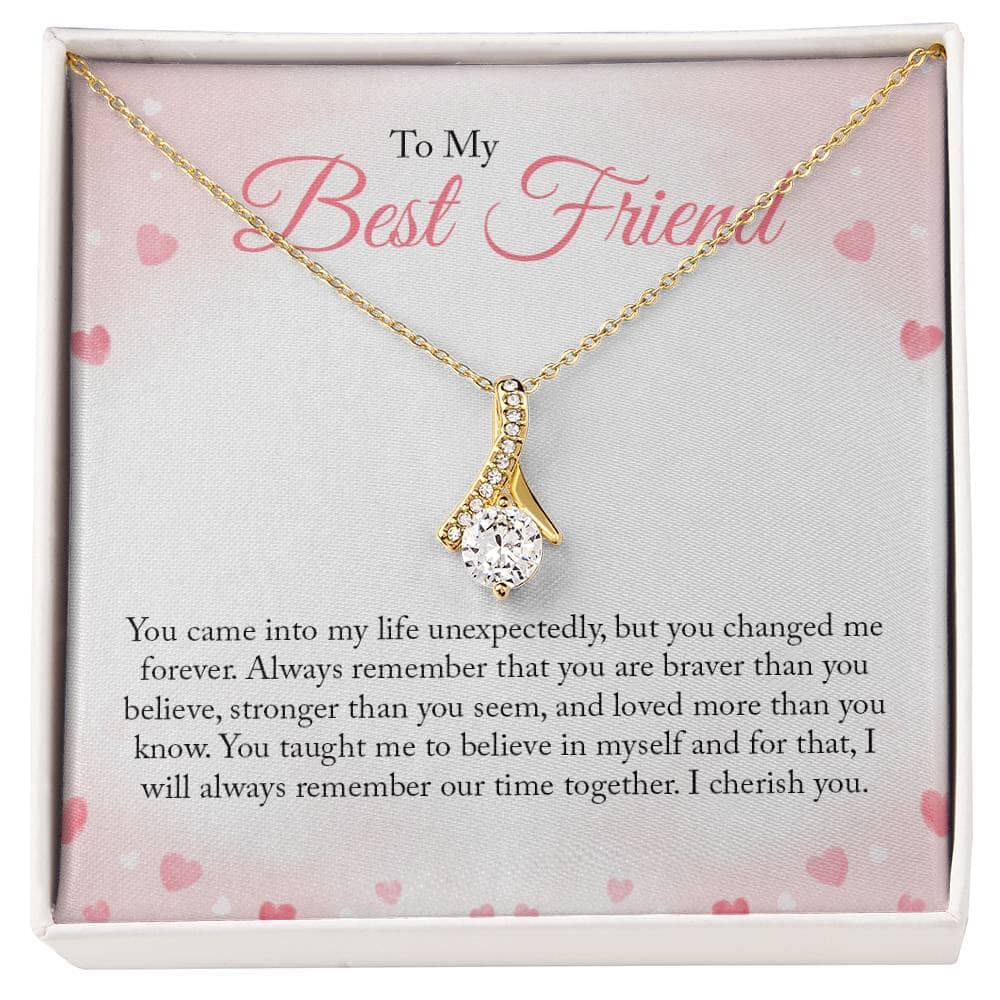 Eternal Bond Necklace: A Tribute to Unbreakable Friendship Jewelry/AlluringBeauty ShineOn Fulfillment 