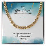 Eternal Bond: The High Tide Friendship Cuban Link Chain Jewelry/Cubanlink ShineOn Fulfillment 