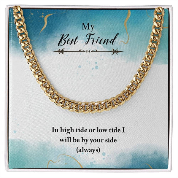 Eternal Bond: The High Tide Friendship Cuban Link Chain Jewelry/Cubanlink ShineOn Fulfillment 