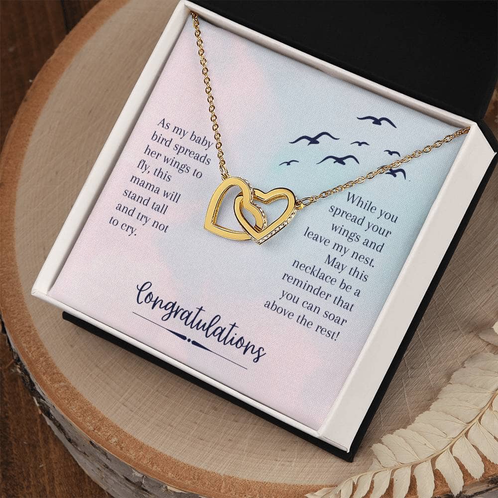 Eternal Bond: The Interlocking Hearts Necklace – A Beacon of Love and Empowerment Jewelry/InterlockingHearts ShineOn Fulfillment 