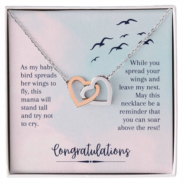 Eternal Bond: The Interlocking Hearts Necklace – A Beacon of Love and Empowerment Jewelry/InterlockingHearts ShineOn Fulfillment 