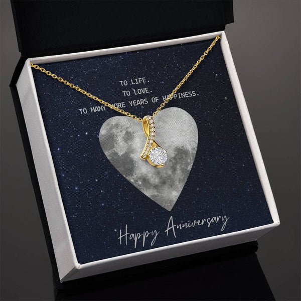 Eternal Embrace Necklace - A Dazzling Symbol of Endless Love and Cherished Memories Jewelry/AlluringBeauty ShineOn Fulfillment 