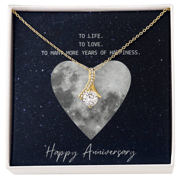 Eternal Embrace Necklace - A Dazzling Symbol of Endless Love and Cherished Memories Jewelry/AlluringBeauty ShineOn Fulfillment 