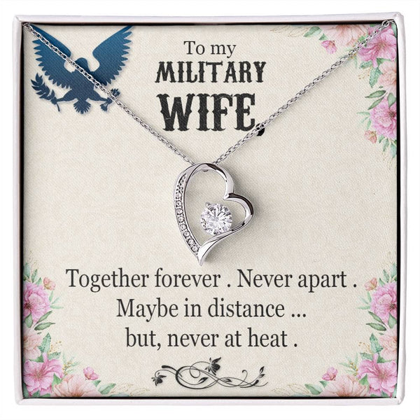 Eternal Embrace Necklace: A Tribute to the Unseen Strength of Military Wives Jewelry/ForeverLove ShineOn Fulfillment 