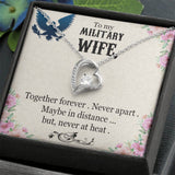 Eternal Embrace Necklace: A Tribute to the Unseen Strength of Military Wives Jewelry/ForeverLove ShineOn Fulfillment 