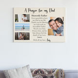 Eternal Gratitude - A Tribute to Dad - The Perfect Gift Canvas CustomCat 