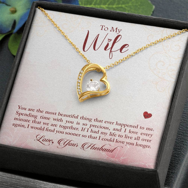 Eternal Heartbeat Necklace: A Dazzling Symbol of Undying Love Jewelry ShineOn Fulfillment 