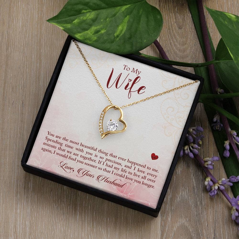 Eternal Heartbeat Necklace: A Dazzling Symbol of Undying Love Jewelry ShineOn Fulfillment 