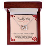 Eternal Hearts Necklace: Infinity Love Pendant for the Woman of Your Dreams Jewelry/InterlockingHearts ShineOn Fulfillment 