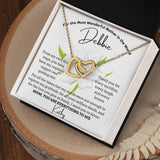 Eternal Hearts Tribute Necklace – A Symbol of Unending Love for Mom Jewelry/InterlockingHearts ShineOn Fulfillment 