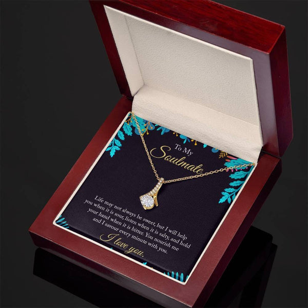 Eternal Love Embodied: The Alluring Beauty Necklace Jewelry/AlluringBeauty ShineOn Fulfillment 