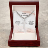 Eternal Love & Guidance: Personalized Grandparent's Blessing Cross Necklace Jewelry/CubanlinkCross ShineOn Fulfillment 