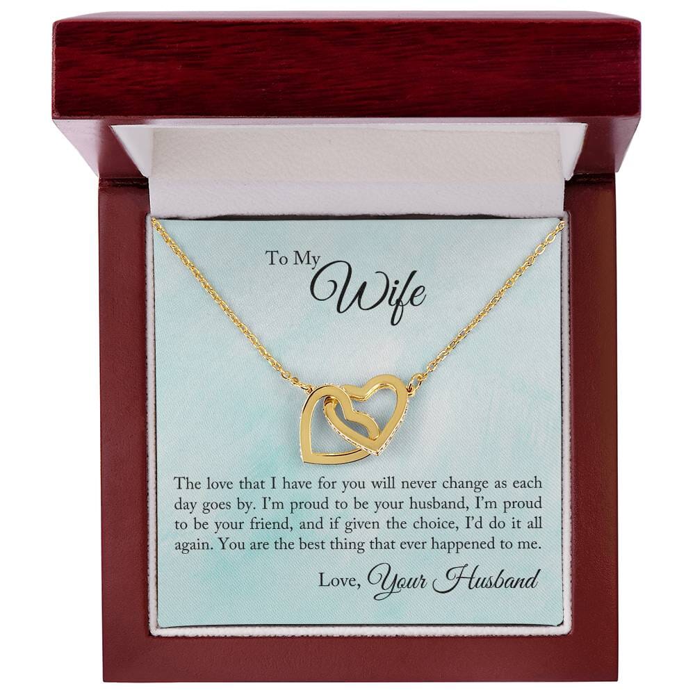 Eternal Love Interlocking Hearts Necklace: A Symbol of Unending Devotion Jewelry/InterlockingHearts ShineOn Fulfillment 