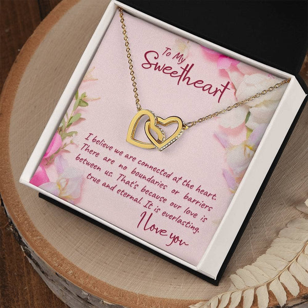 Eternal Love Interlocking Hearts Necklace: A Timeless Symbol of Your Unbreakable Bond Jewelry/InterlockingHearts ShineOn Fulfillment 