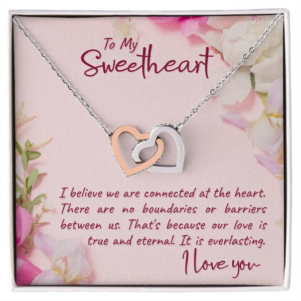 Eternal Love Interlocking Hearts Necklace: A Timeless Symbol of Your Unbreakable Bond Jewelry/InterlockingHearts ShineOn Fulfillment 