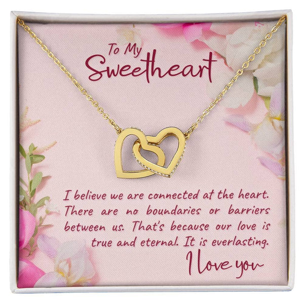 Eternal Love Interlocking Hearts Necklace: A Timeless Symbol of Your Unbreakable Bond Jewelry/InterlockingHearts ShineOn Fulfillment 