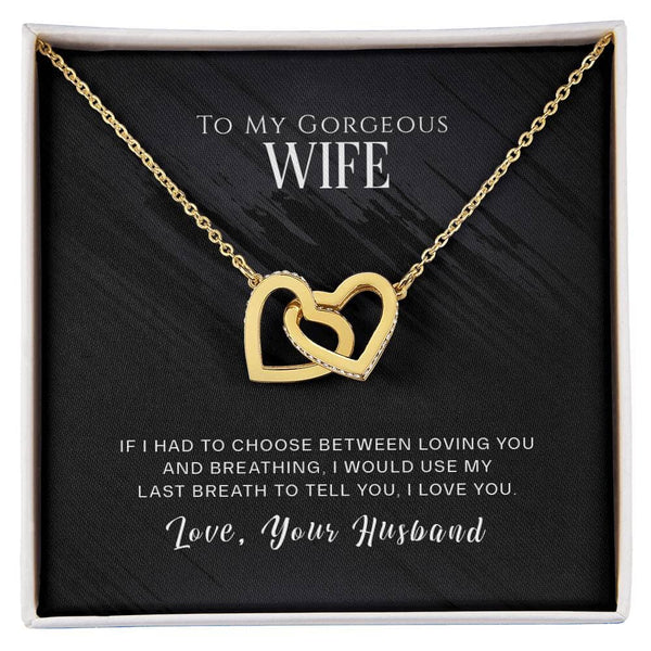 Eternal Love Interlocking Hearts Necklace: A Timeless Symbol of Your Unbreakable Bond Jewelry/InterlockingHearts ShineOn Fulfillment 