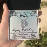 Eternal Love Pendant: A Dazzling Symbol of Unending Affection for the World's Best Wife Jewelry/ForeverLove ShineOn Fulfillment 14k White Gold Finish Standard Box 