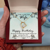 Eternal Love Pendant: A Dazzling Symbol of Unending Affection for the World's Best Wife Jewelry/ForeverLove ShineOn Fulfillment 18k Yellow Gold Finish Luxury Box 