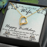 Eternal Love Pendant: A Dazzling Symbol of Unending Affection for the World's Best Wife Jewelry/ForeverLove ShineOn Fulfillment 