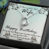 Eternal Love Pendant: A Dazzling Symbol of Unending Affection for the World's Best Wife Jewelry/ForeverLove ShineOn Fulfillment 